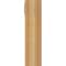 Ekena Millwork Balboa Block Rough Sawn Bracket w/ Offset Brace, Western Red Cedar, 6"W x 20"D x 24"H BKT0604X20X24BOA05RWR - alternate 2